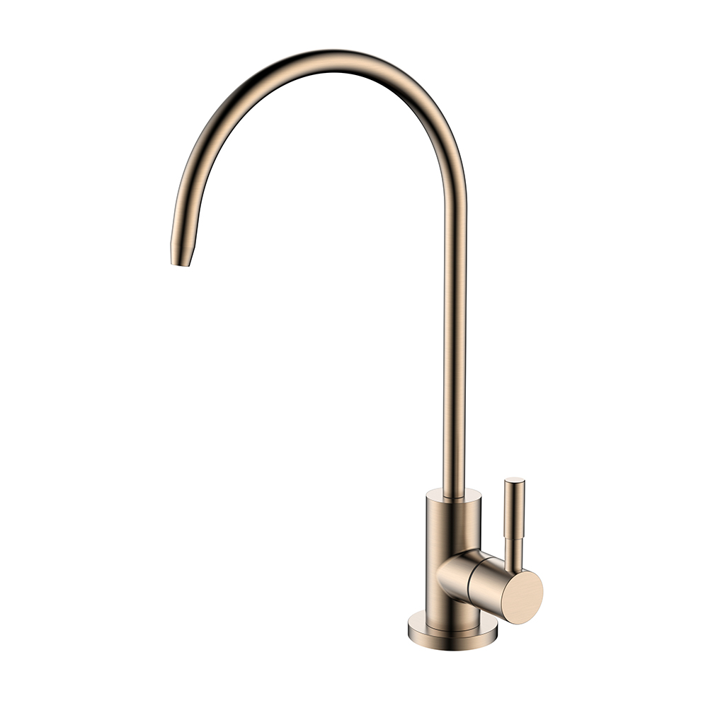 Edelstahl Roségold kaltes Wasserfilterhahn aus kaltem Wasser